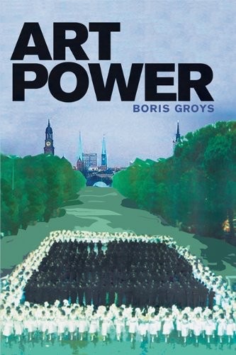 Art Power 표지 — 하늘색 배경에 흰 제복 대열 사진 위 굵은 검정 제목